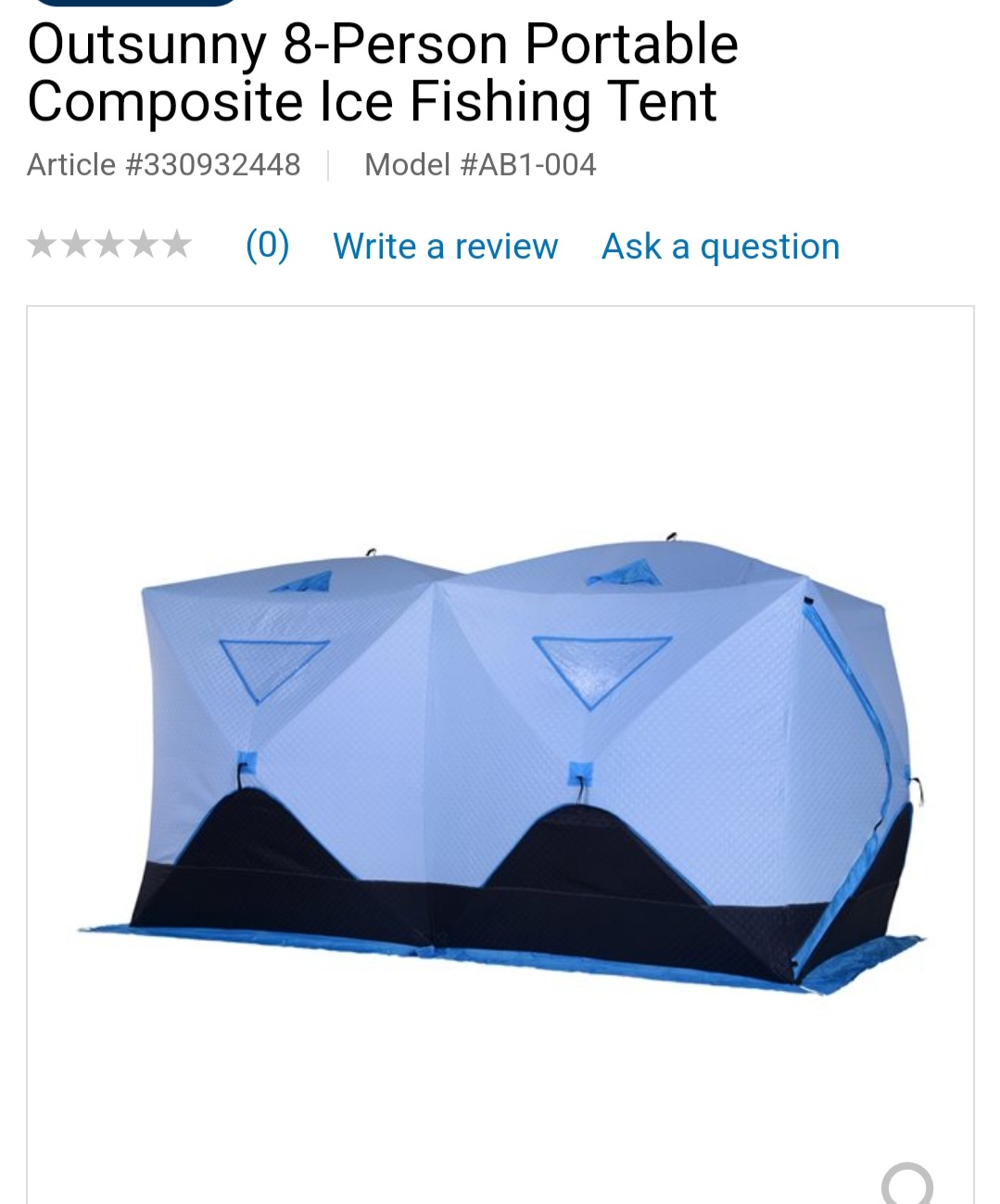 Ice fishing Tent ⛺️ image indicator(6)