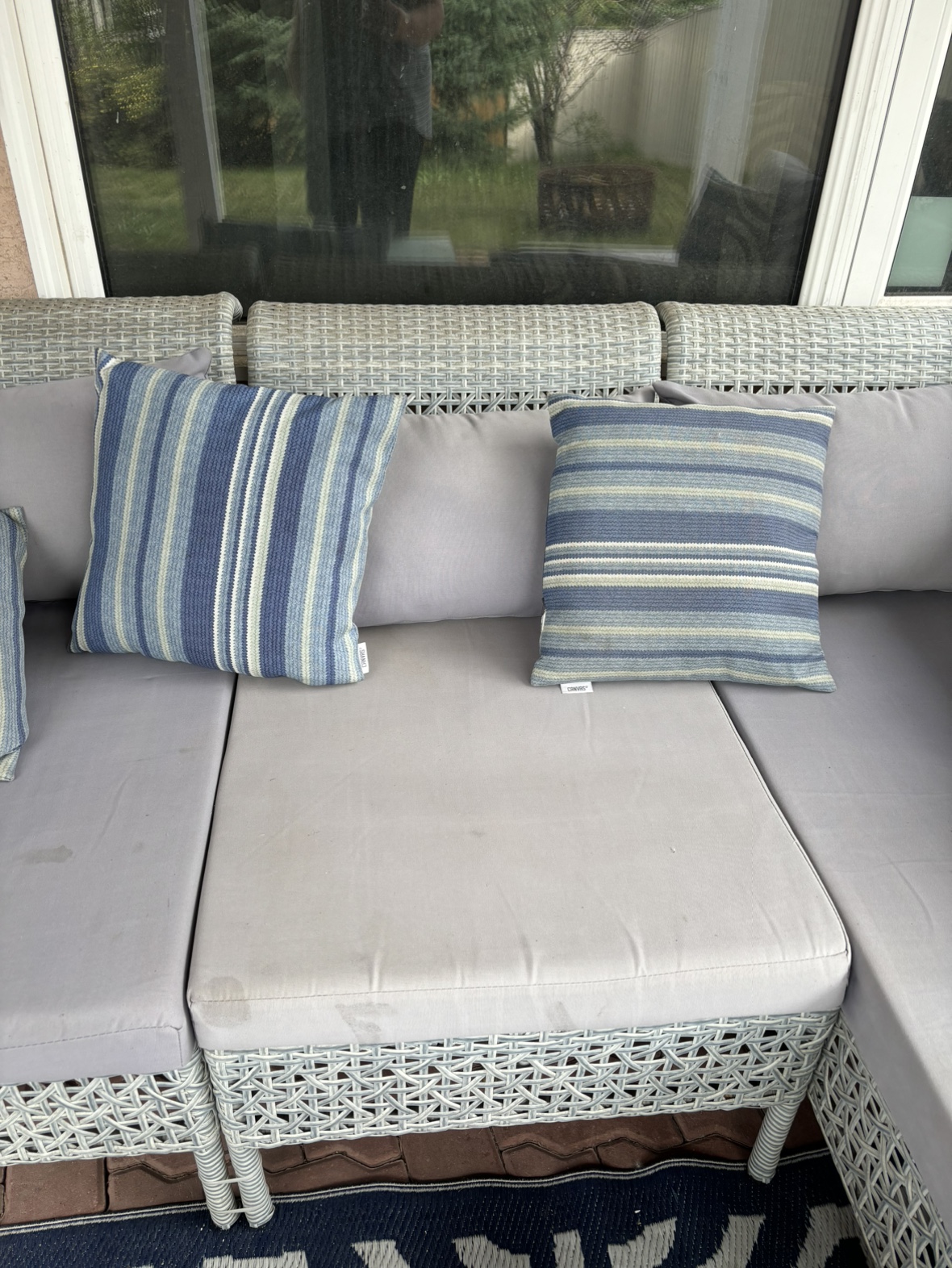 Outdoor Patio Sectional Sofa Set - photo 3
