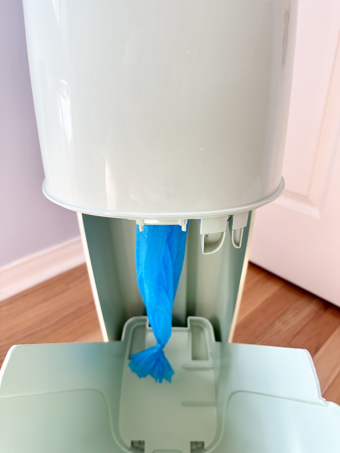 TWO Diaper Genie Pails, 6 refills, 4 carbon filters image indicator(7)