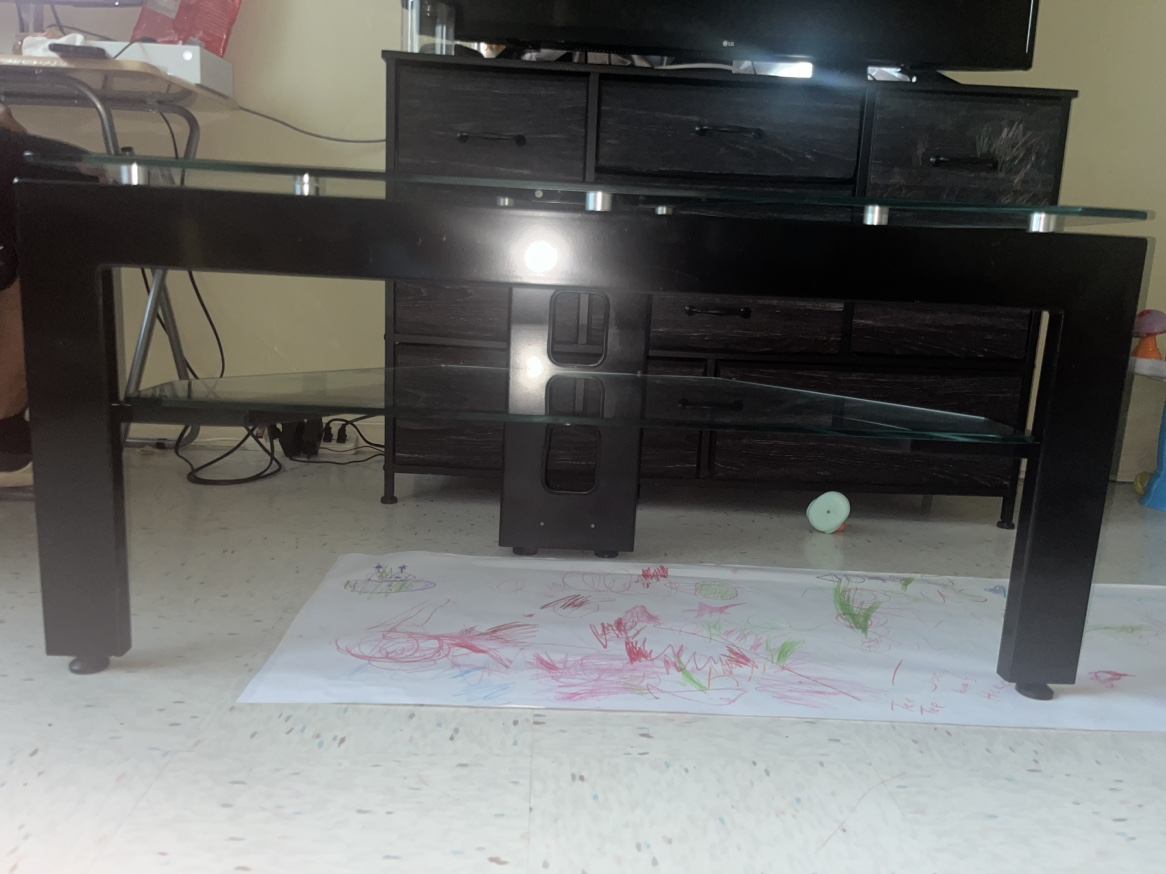 Glass Table/TV Stand - photo 2