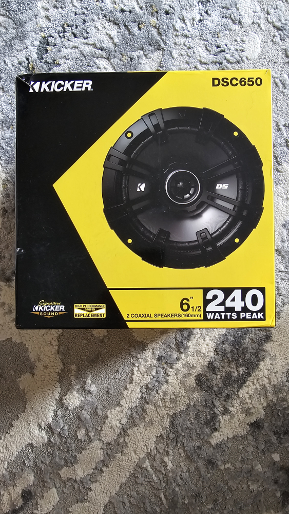 Kicker 6.5 inch Speakers