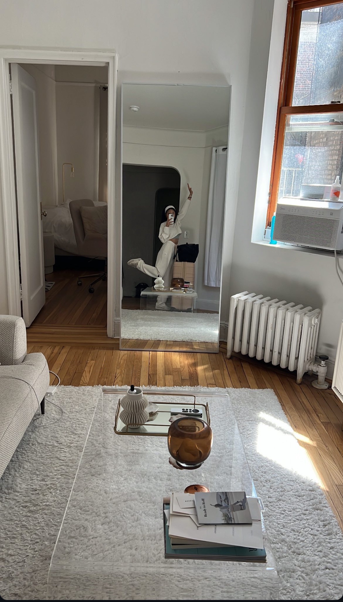 CB2 Peekaboo Acrylic Tall Coffee Table - photo 4