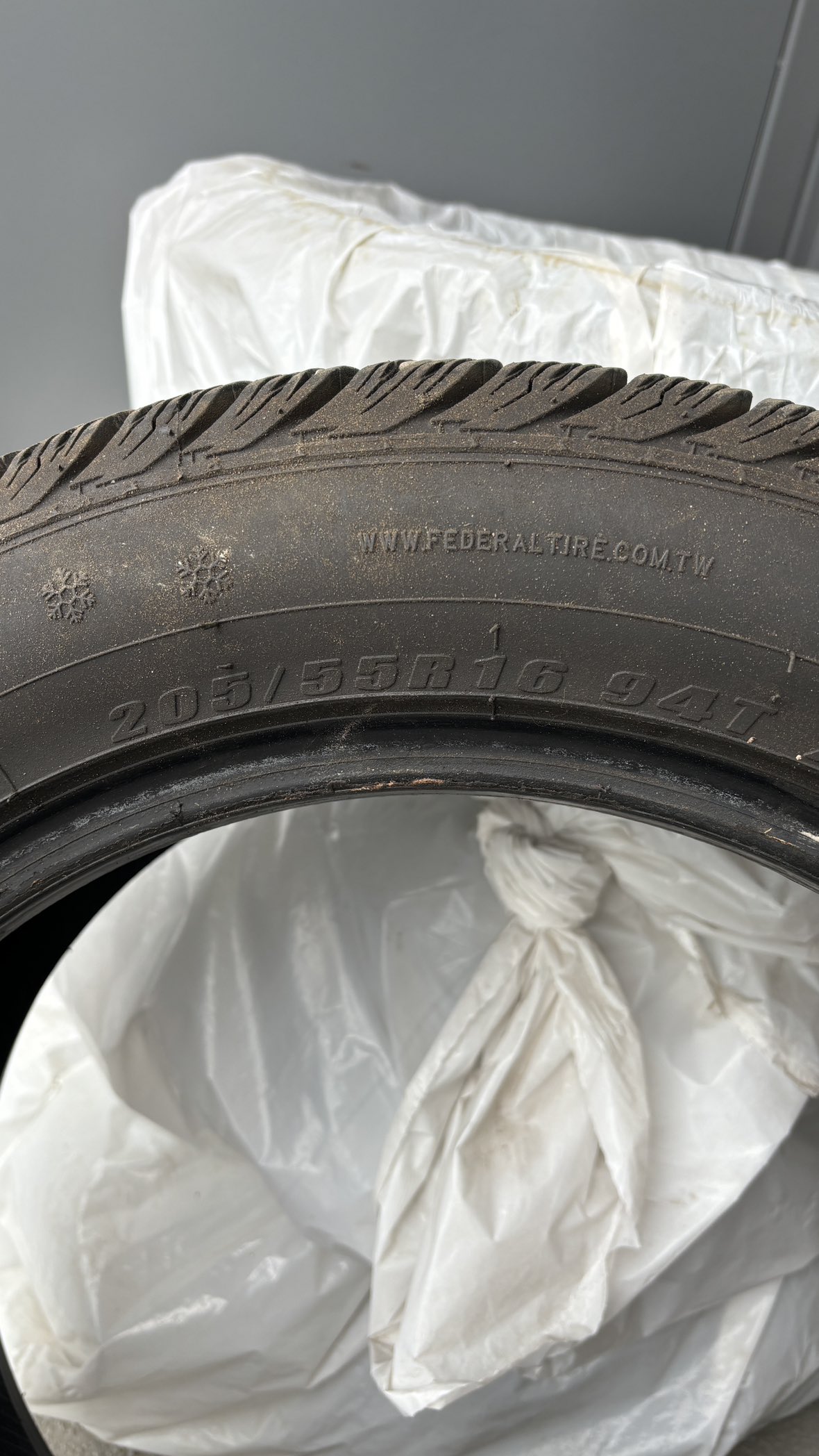 Winter Tires with Good Tread Depth - photo 2