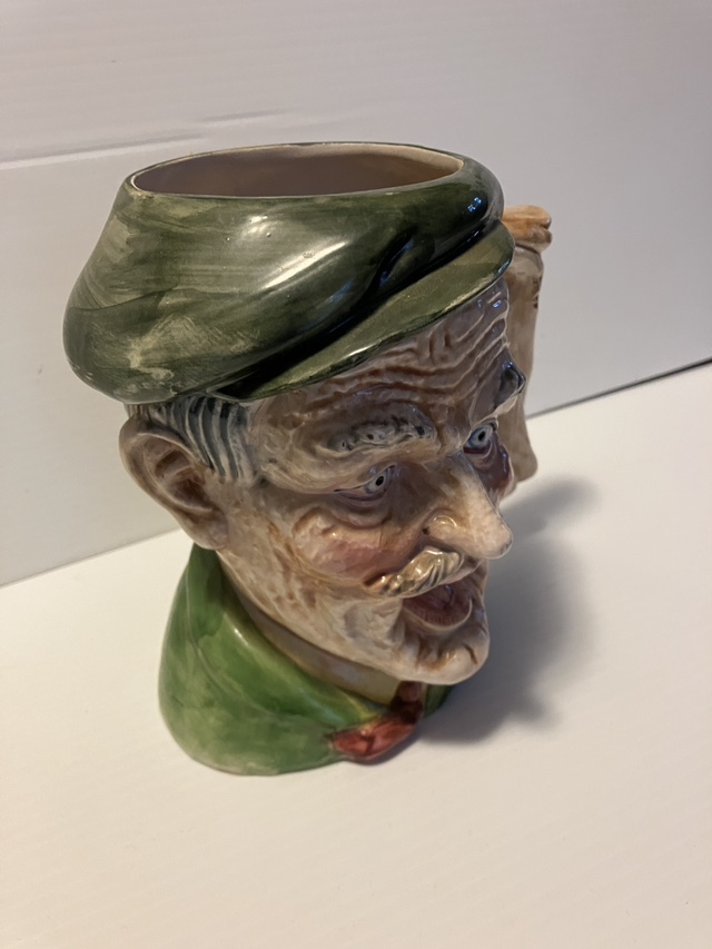 Royal Doulton Magrou Toby Mug w/Handle Porcelain Old Man image indicator(2)
