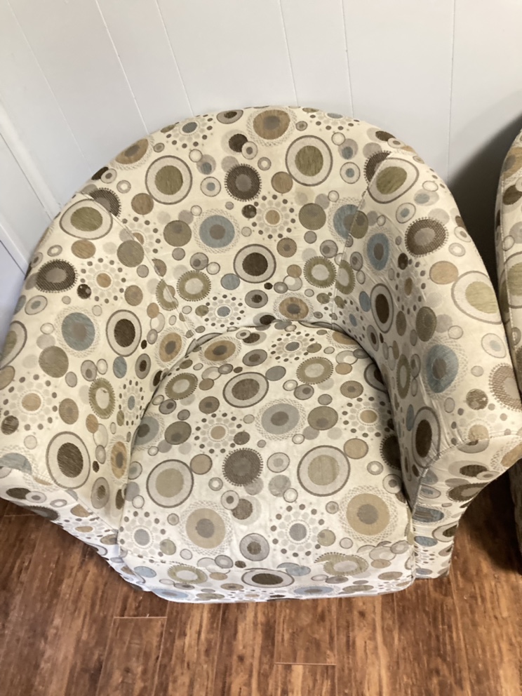 Two Swivel Chairs
