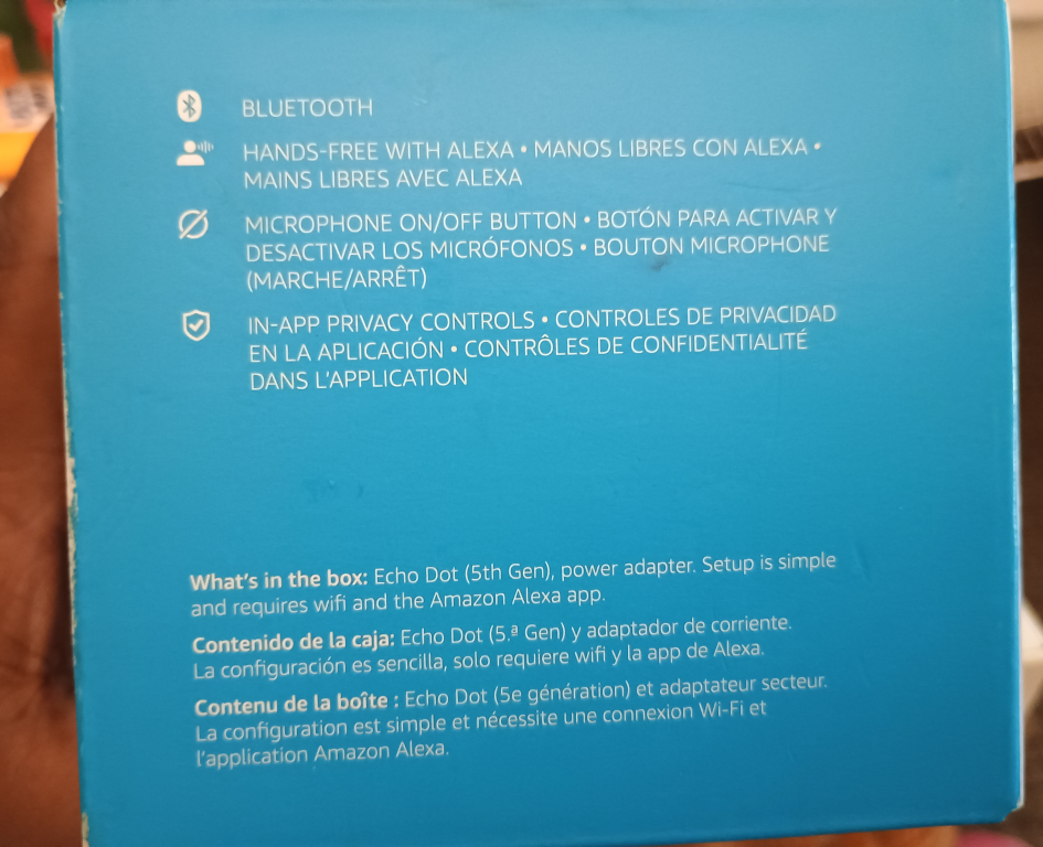 Amazon Echo Dot Bluetooth Speaker - photo 3