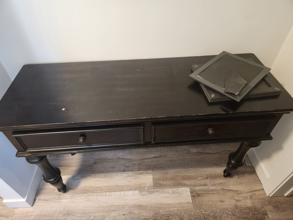 Black Console Table - photo 2