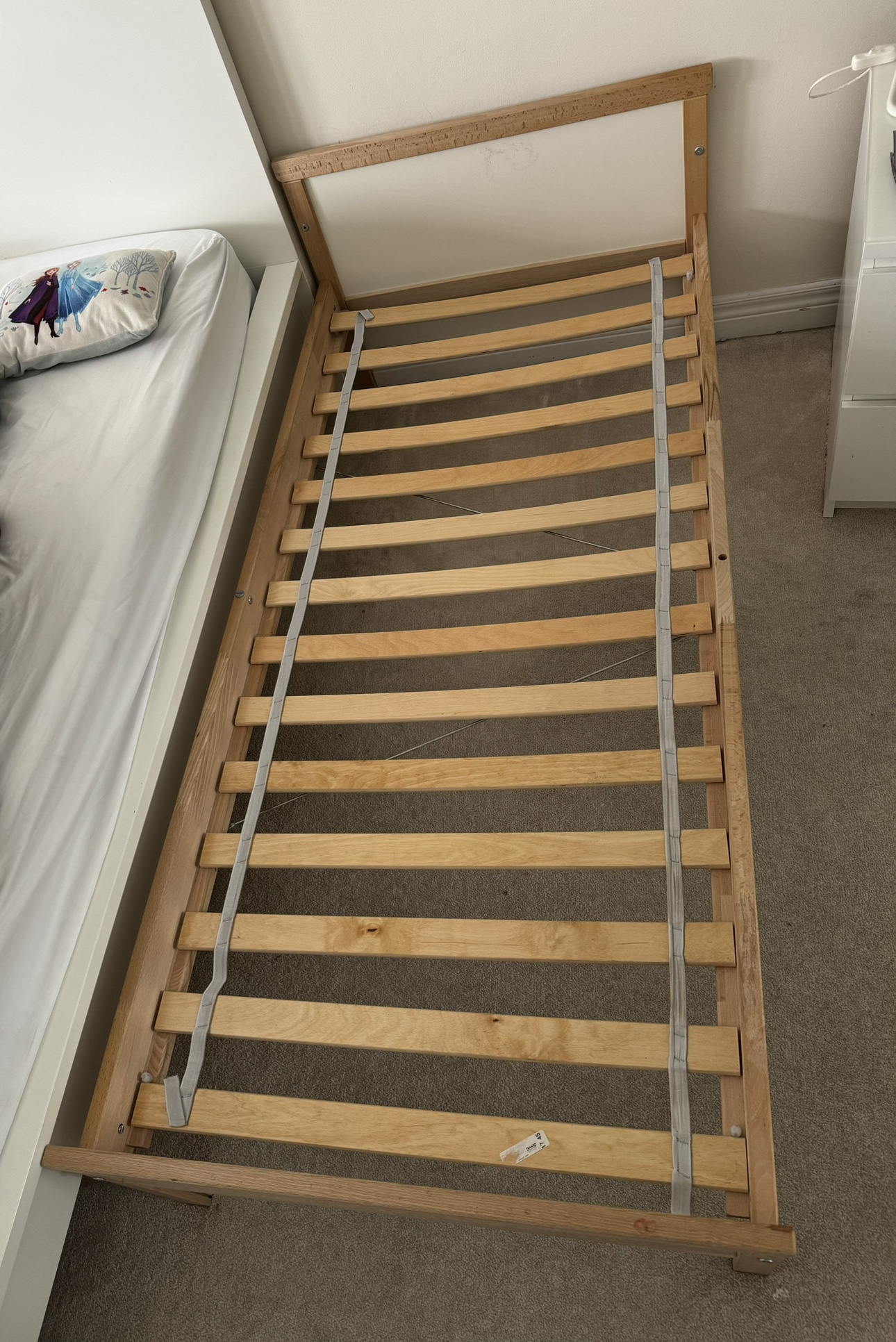 IKEA SNIGLAR bed frame with slatted bed base