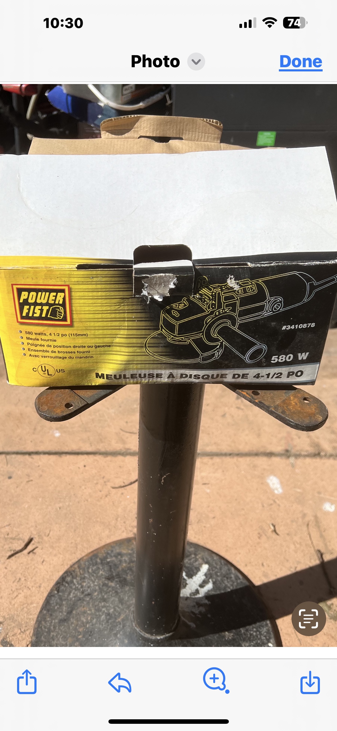 Power Fist 4-1/2" Grinder - photo 2