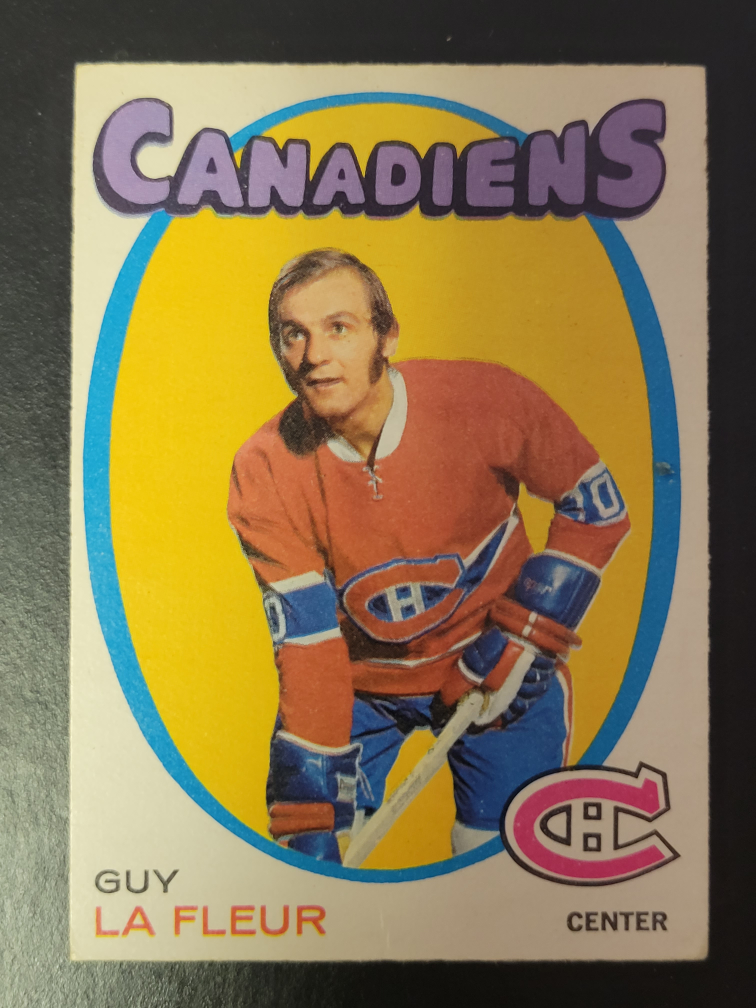 1971-72 O-Pee-Chee Guy Lafleur Rookie #148 VG/Excellent thumbnail
