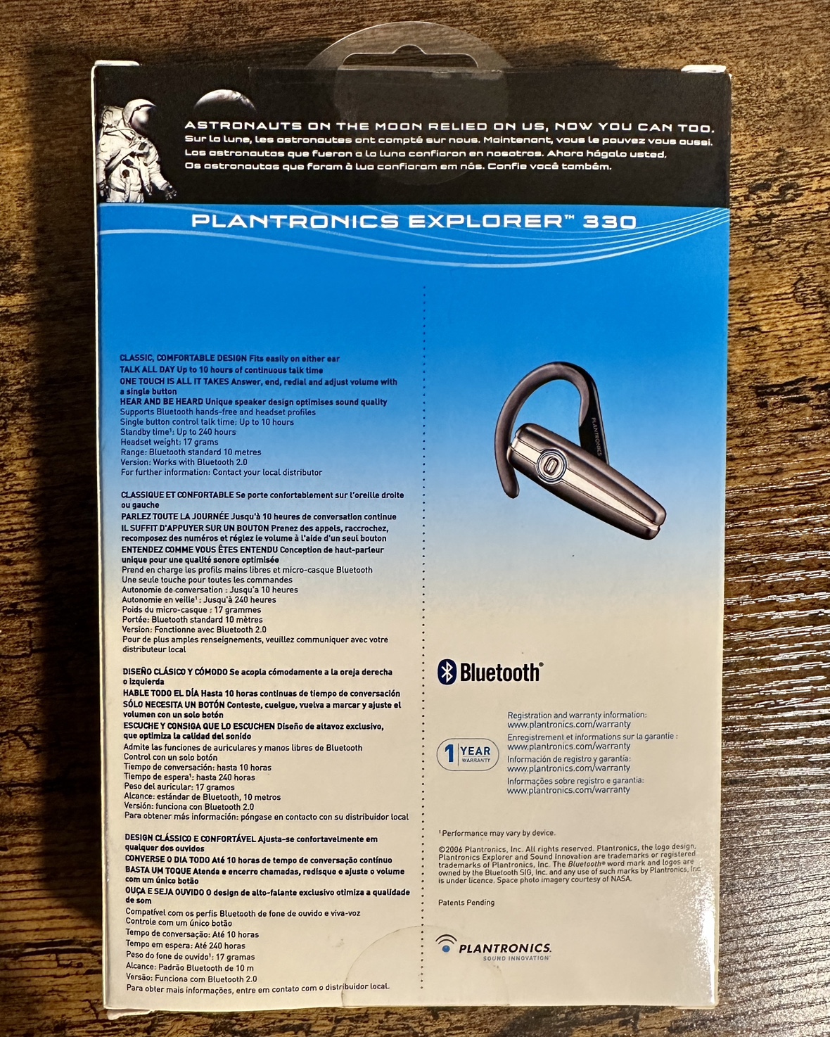Plantronics Explorer 330 Bluetooth Headset - photo 2