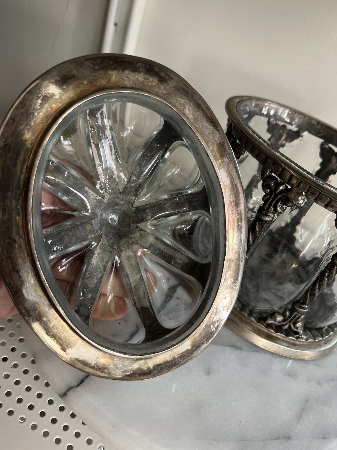 Rococo revival Glass Jar image indicator(6)