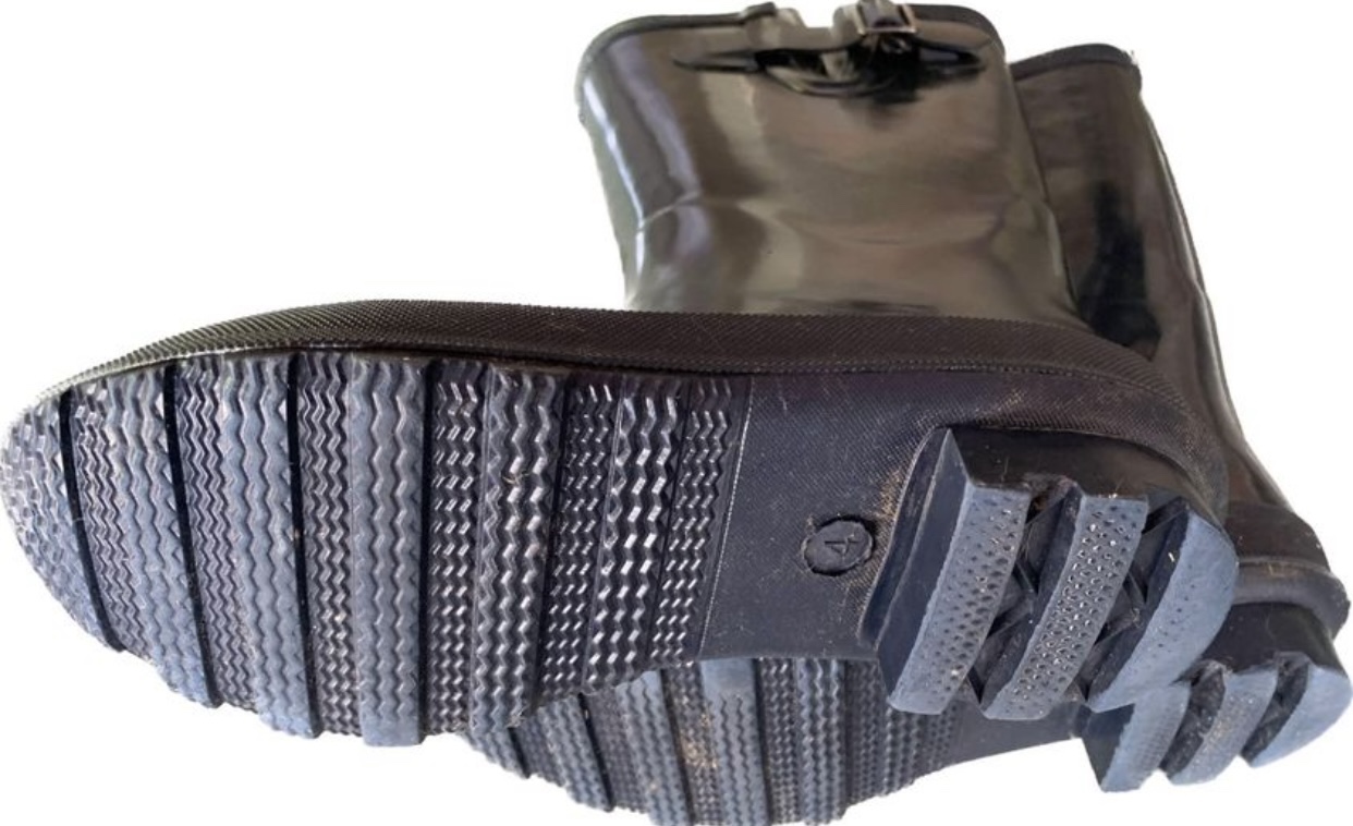 EUC JF Youth Sz 4 Rain Boots image indicator(3)