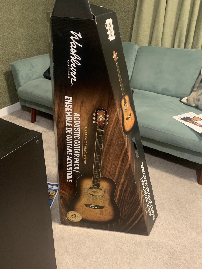 Washburn Acoustic Guitar - photo 4