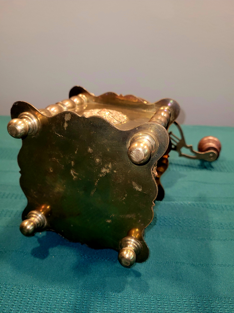 Vintage Brass Coffee Grinder - photo 4
