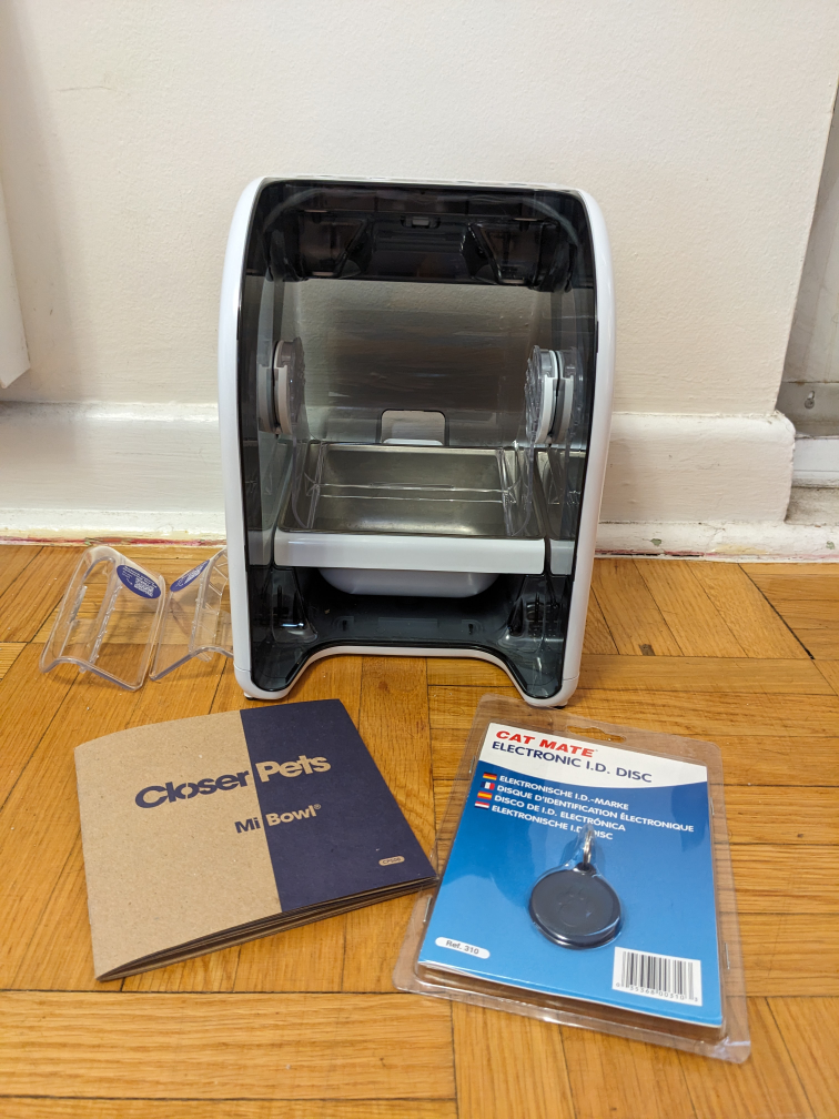 MiBowl Automatic Microchip Pet Feeder | Like New Condition image indicator(2)