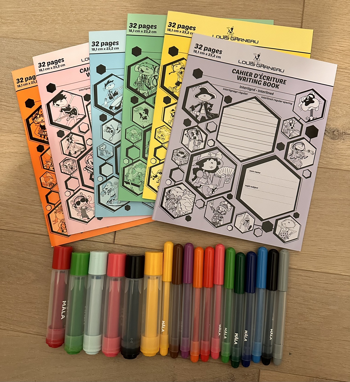 #freecycle - Writing Book and Markers