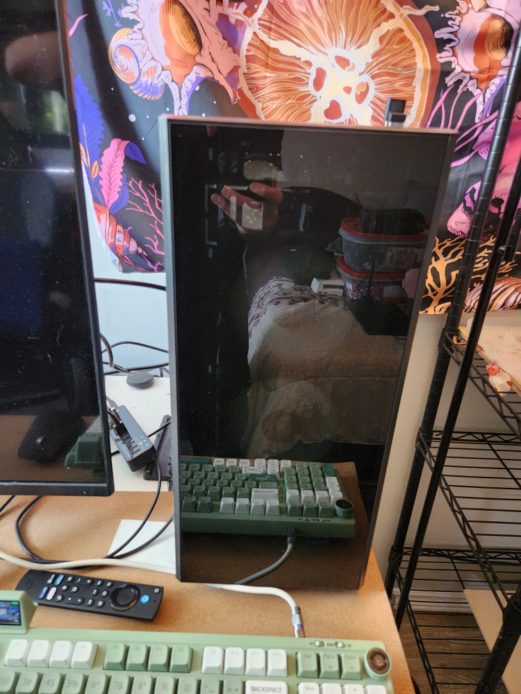 PC, 43" 4k tv, keyboard: RTX 3060ti, 32 GB RAM, ryzen 7 1500x - photo 2