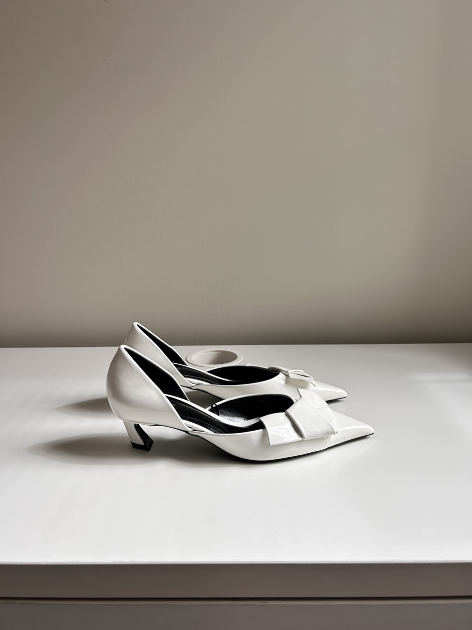 White Bow Heels - photo 2