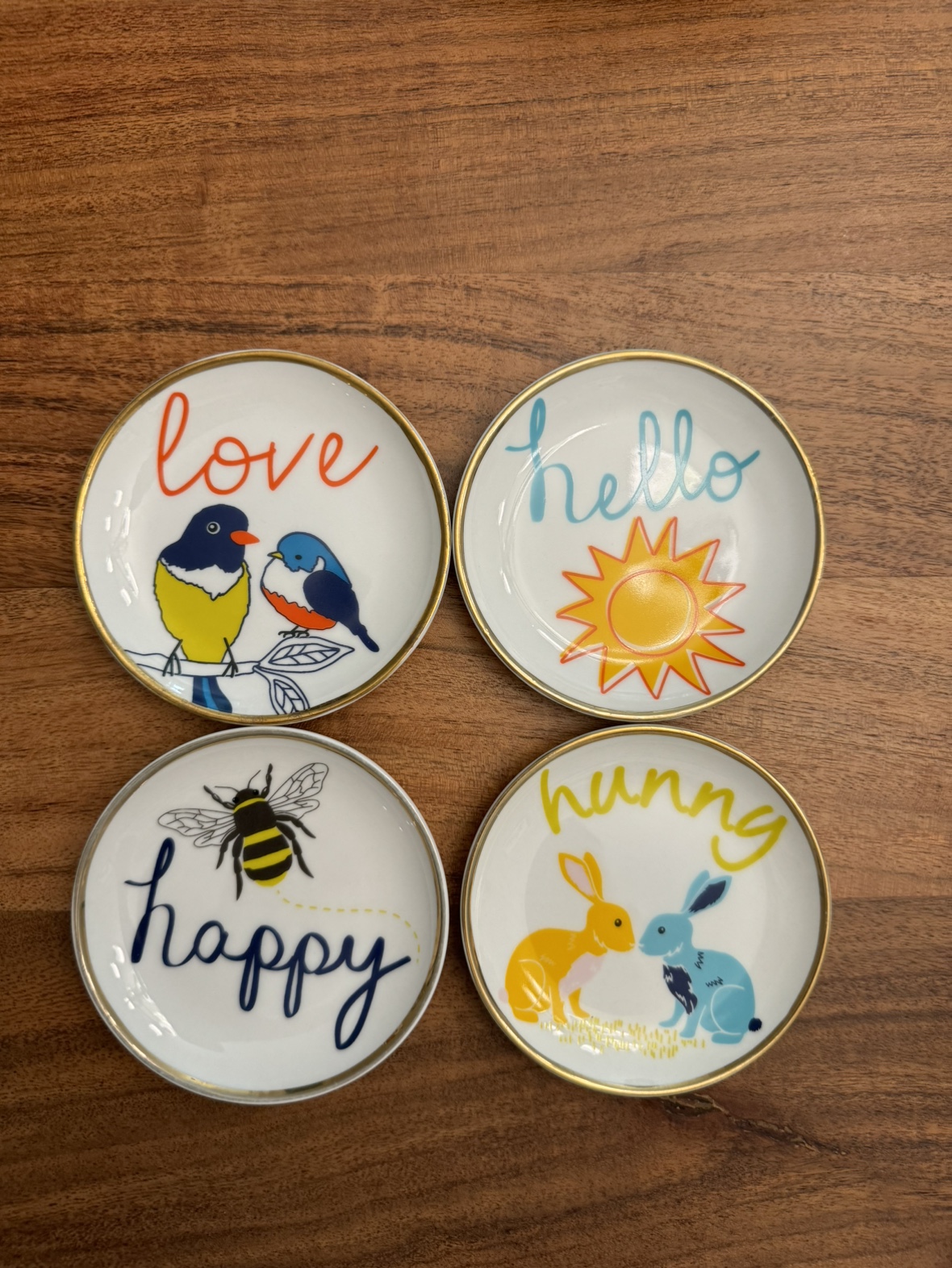 Wonder "Bunny" Trinket Dish set of 4 thumbnail