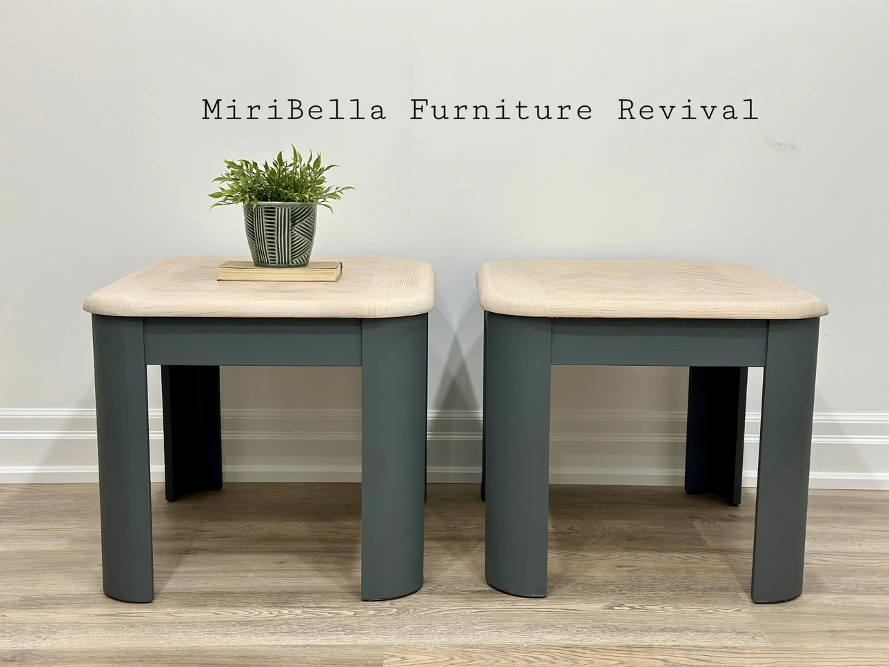Refinished Vintage End/Side Tables - photo 4