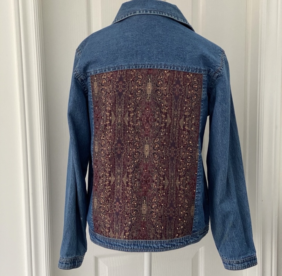 UNITS -Zippered Jean jacket image indicator(3)