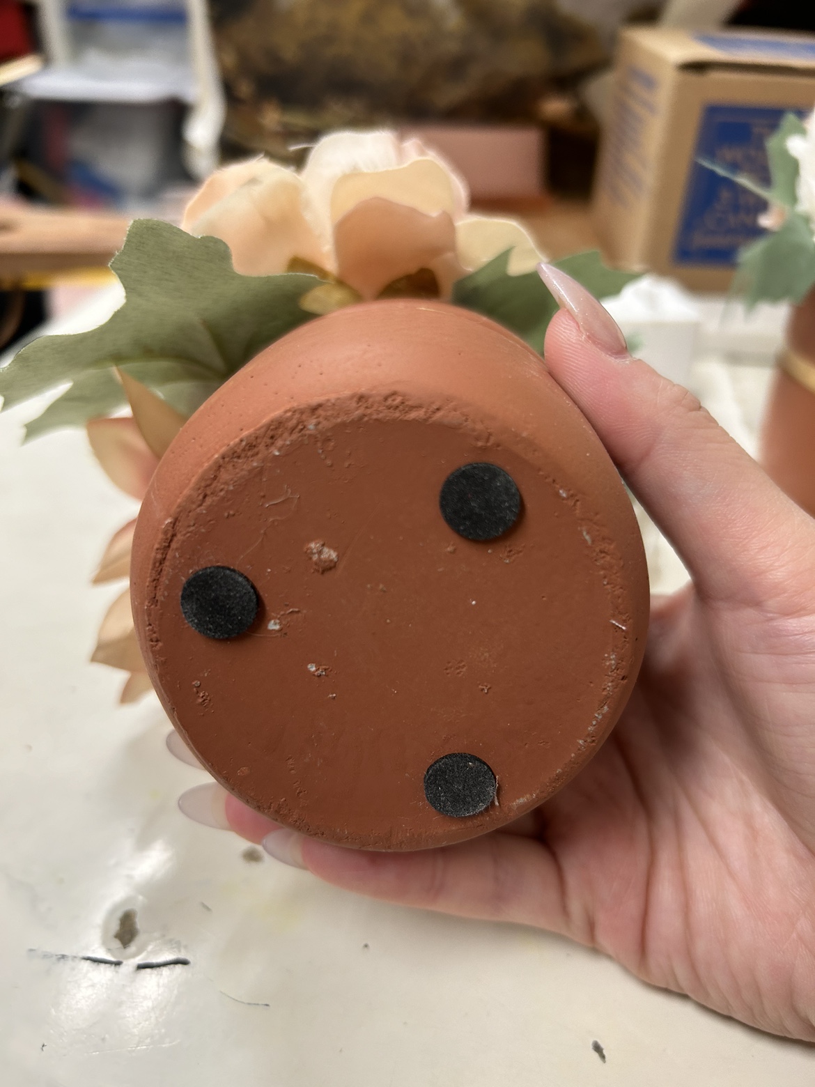 Potted Silk Floral Decor x2 image indicator(5)