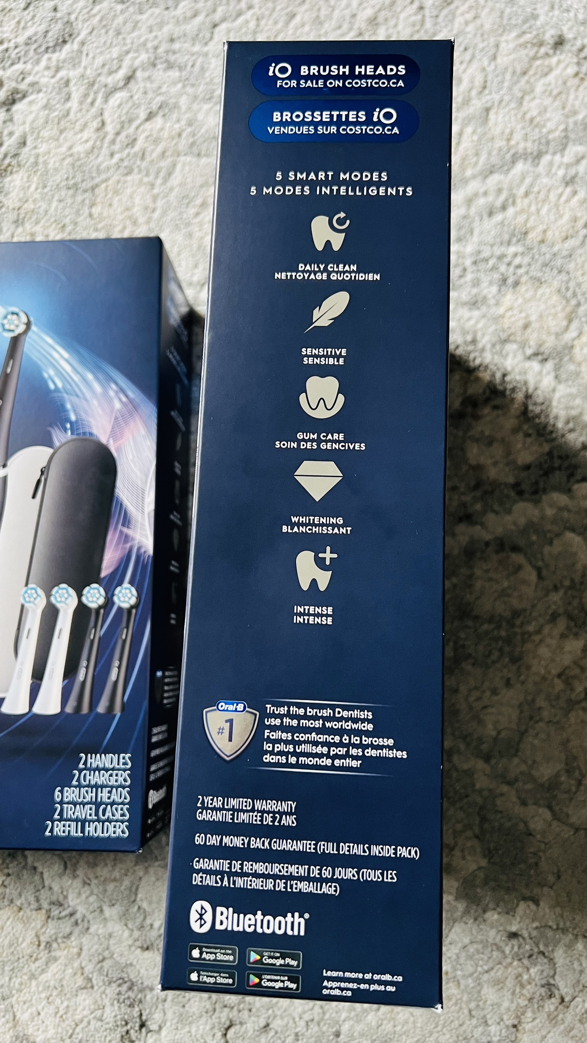 Oral B IO 6 AI powered tooth brush pack of 2 Brand New - photo 2