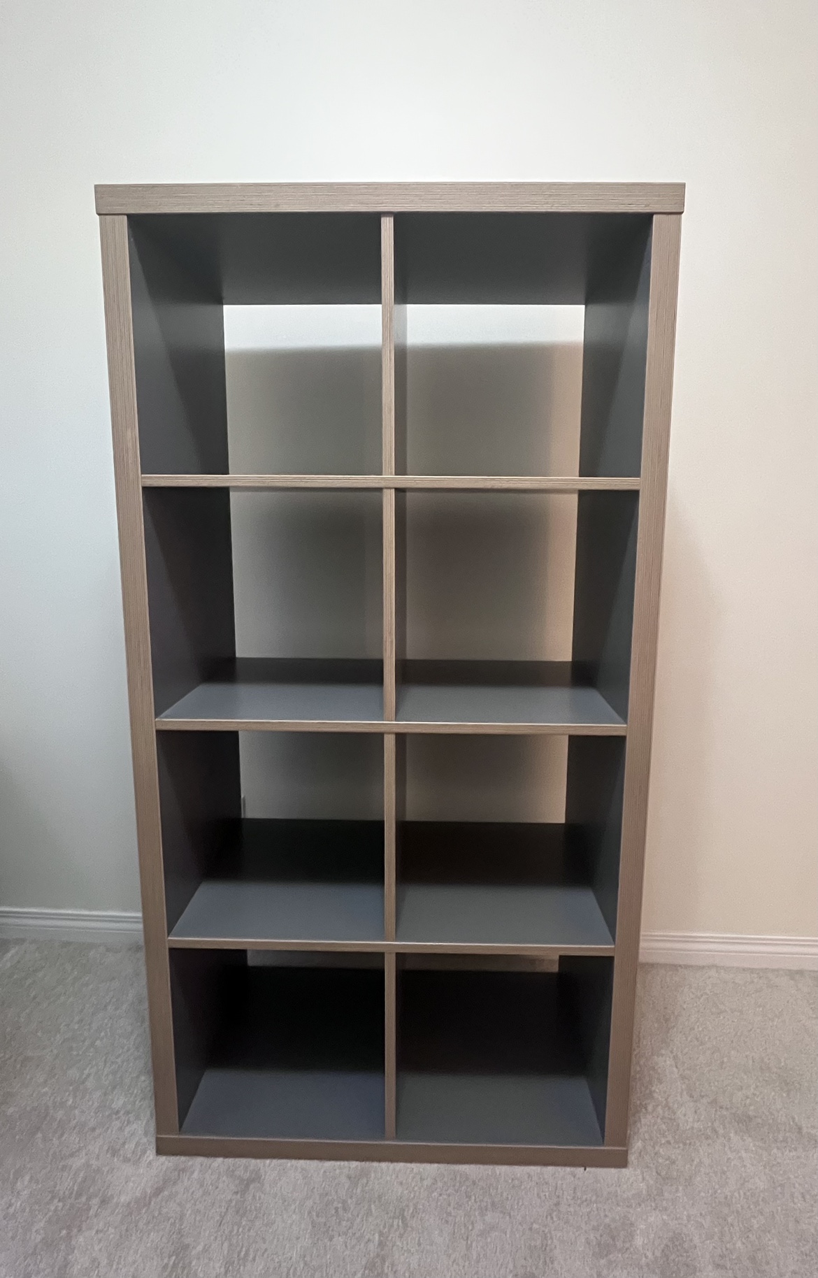 Assembled IKEA KALLAX Shelf unit