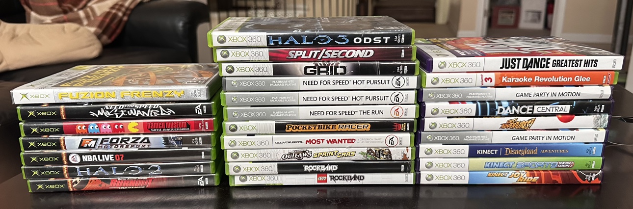 Xbox Original & 360 Games