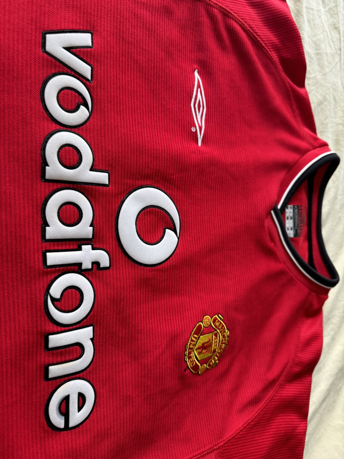 Manchester United 2001-2002 Home Jersey - photo 2