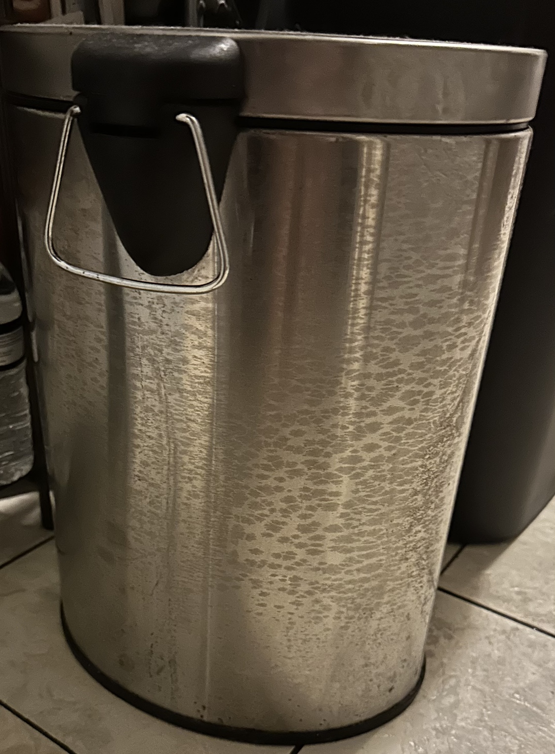 SimpleHuman Trash Can, Stainless Steel image indicator(4)
