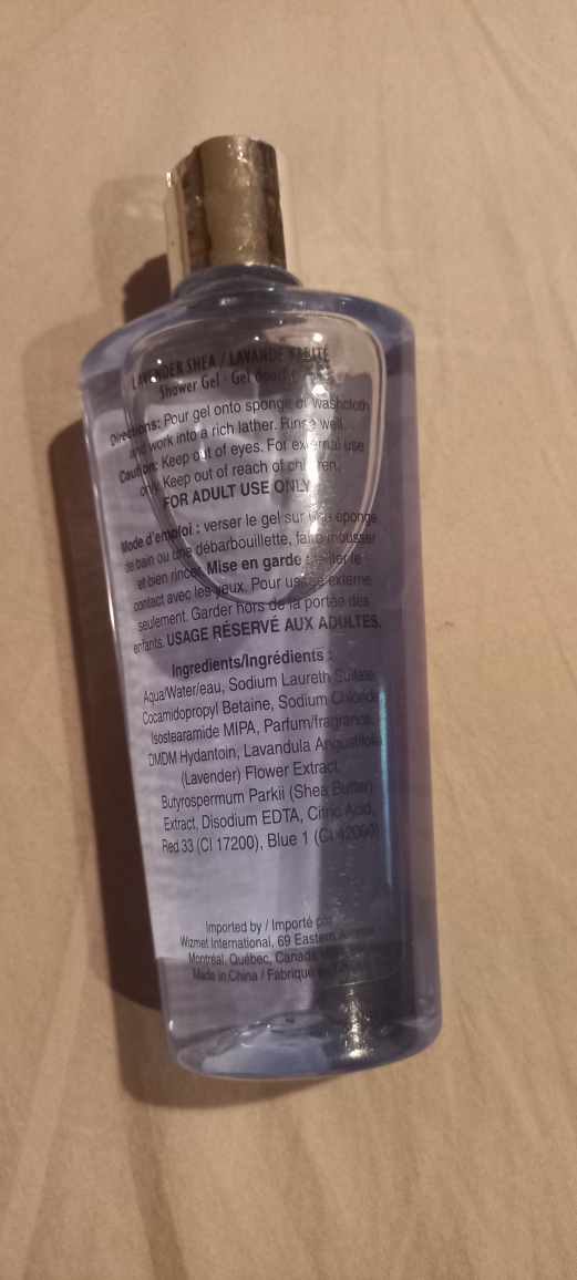 Eden House Lavender Shea Shower Gel image indicator(2)