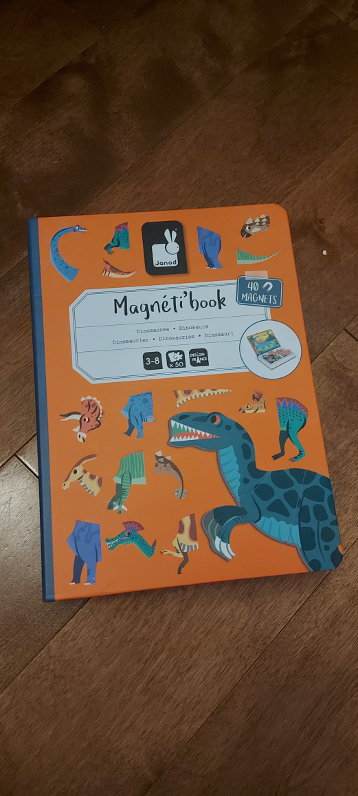 Janod magnet dinosaur activity game thumbnail
