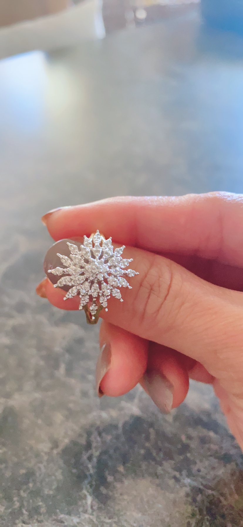 Diamond 10K White & Yellow Gold Ring - photo 3