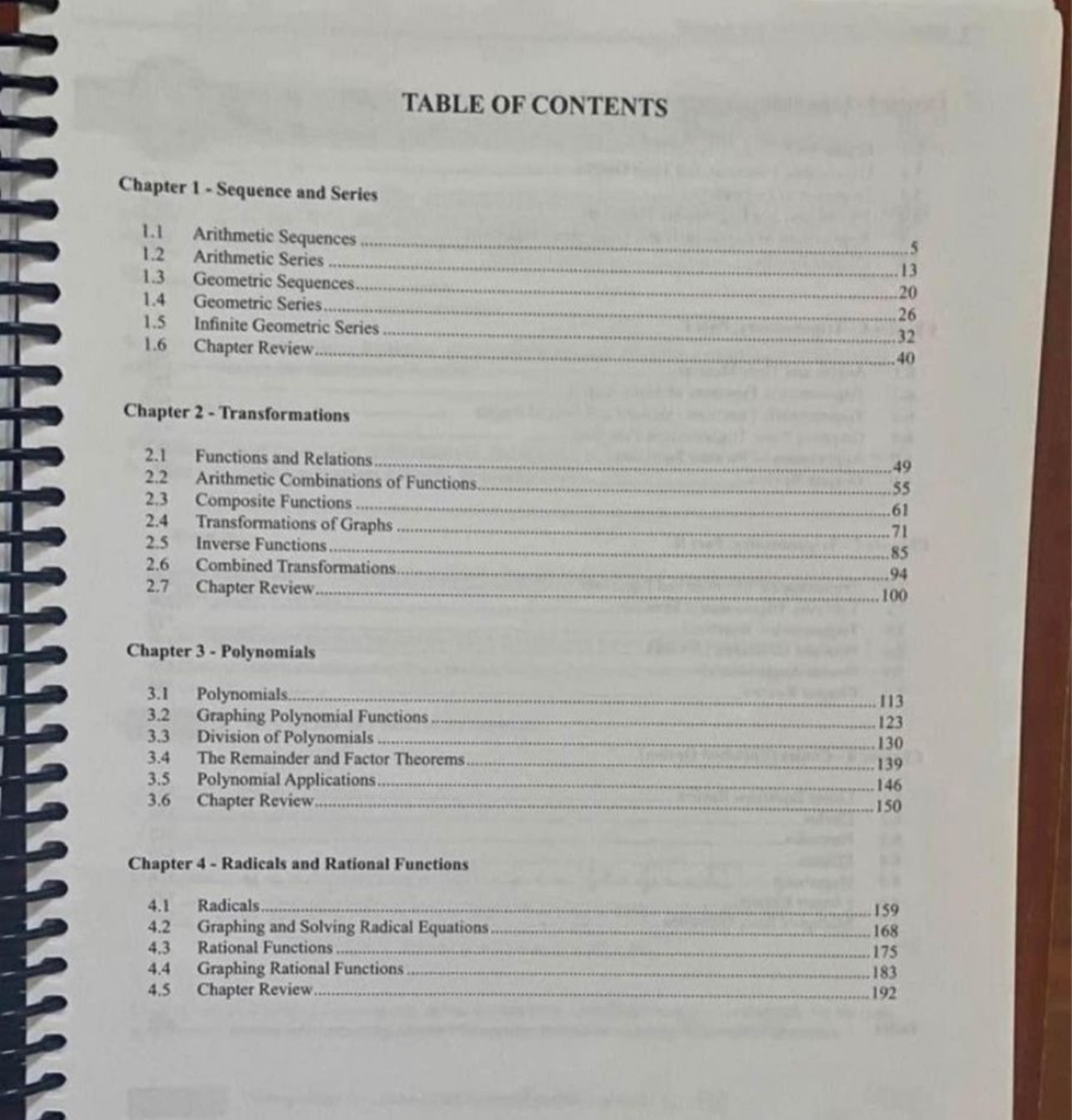 Brand New Pre-Calculus 12 work book image indicator(2)