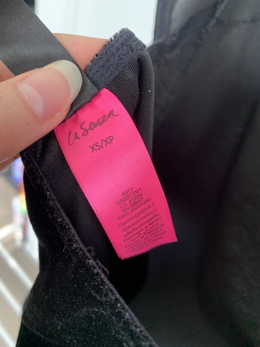 La Senza Velvet Backless Bodysuit image indicator(4)