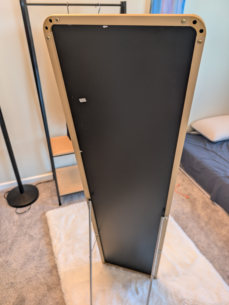 Golden Mirror with Stand - photo 4