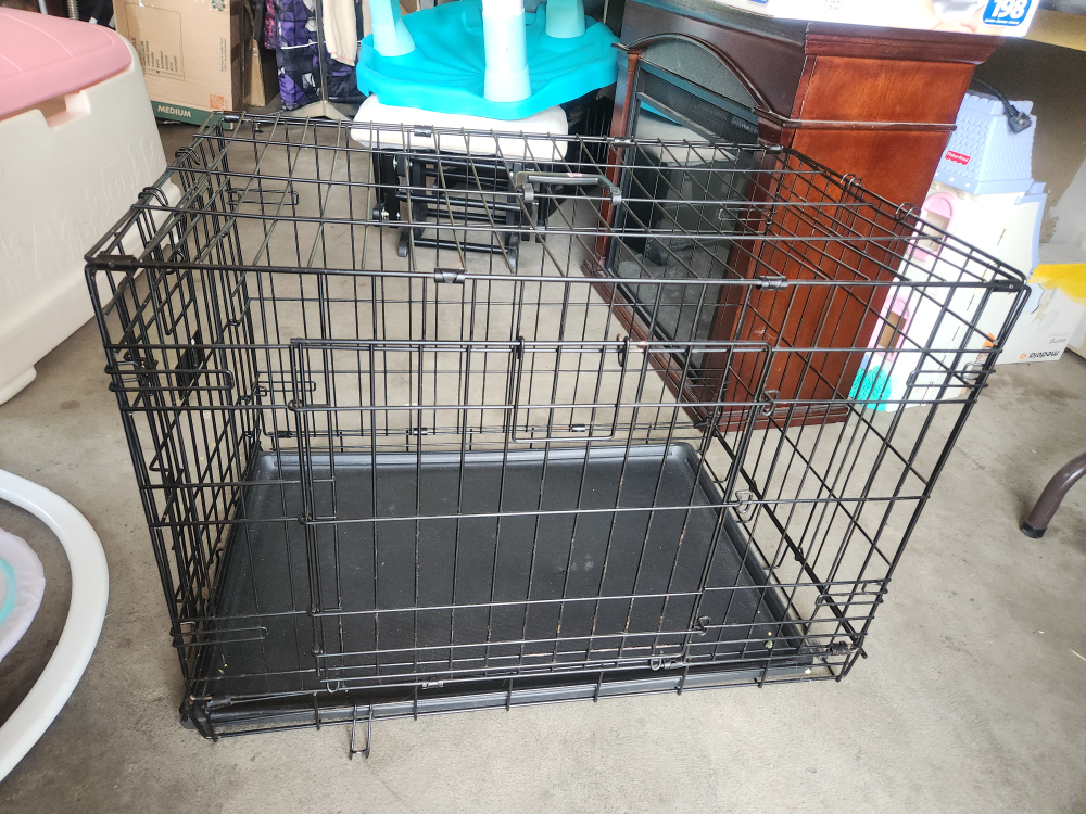 Top Paw 30" Double Door Folding Crate - photo 3