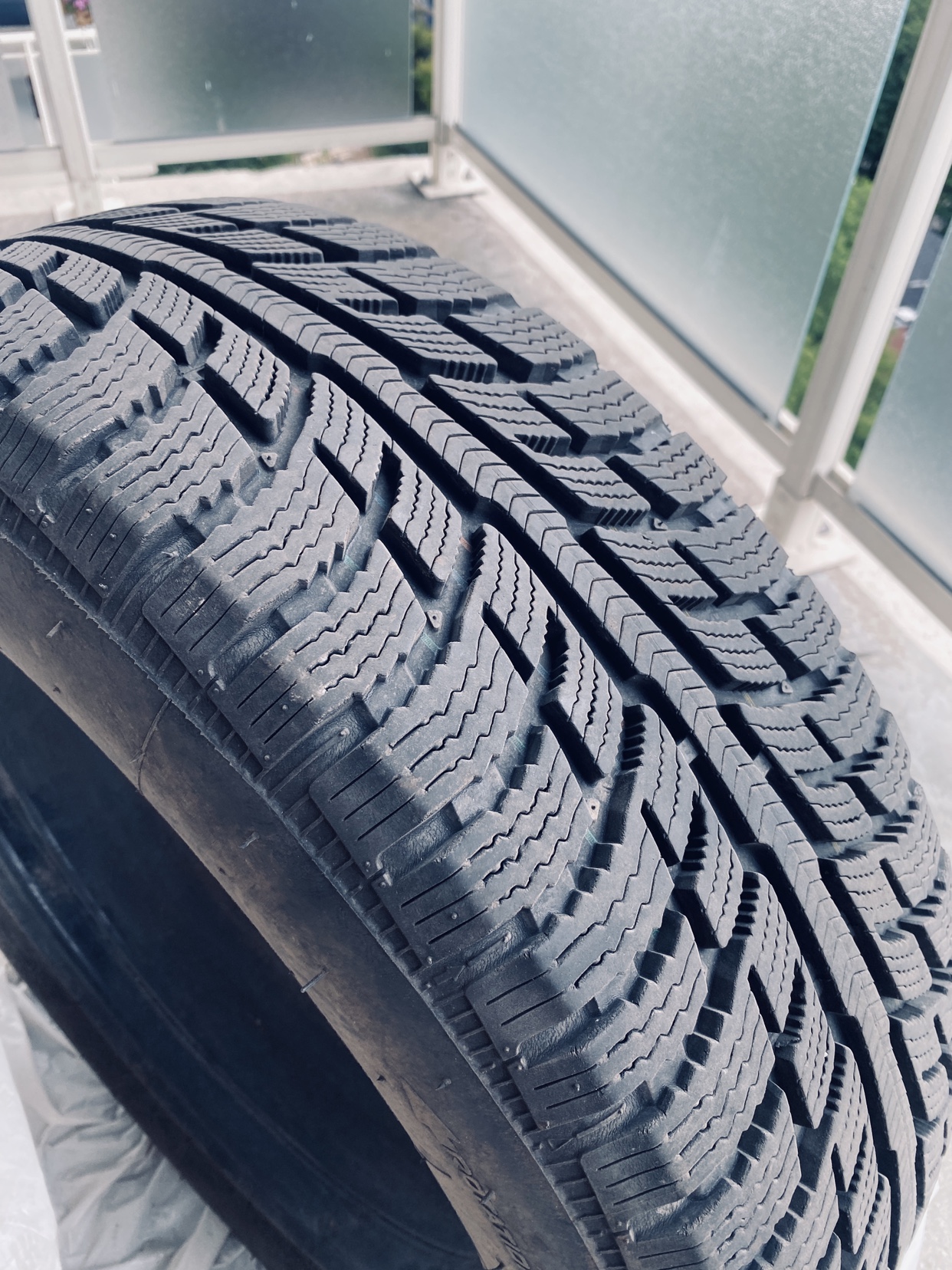 Winter tires - 4 Tires with Rims - Good for three more seasons