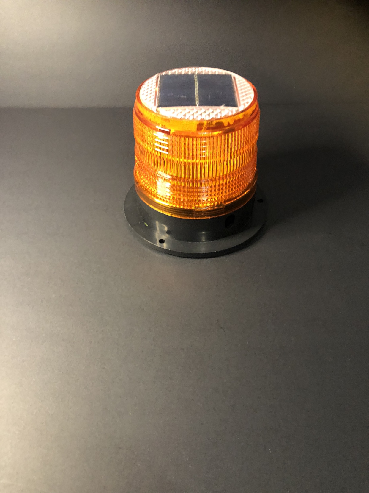 Solar Powered  LED Beacon Warning Light - photo 4