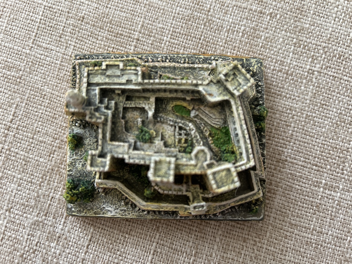 Miniature Castle Model #freecycle