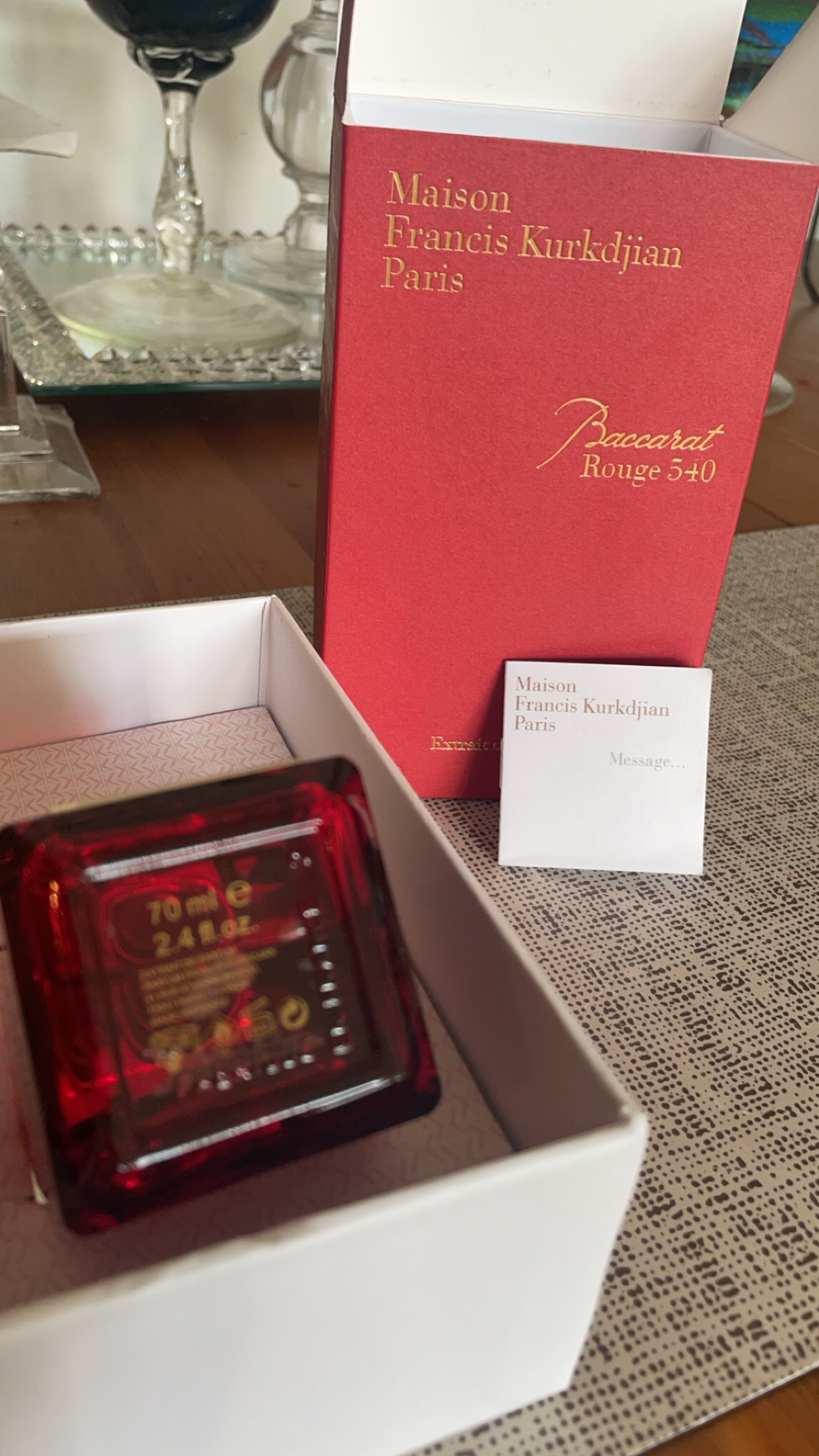 Maison Francis Kurkdjian Baccarat Rouge 540 - photo 2