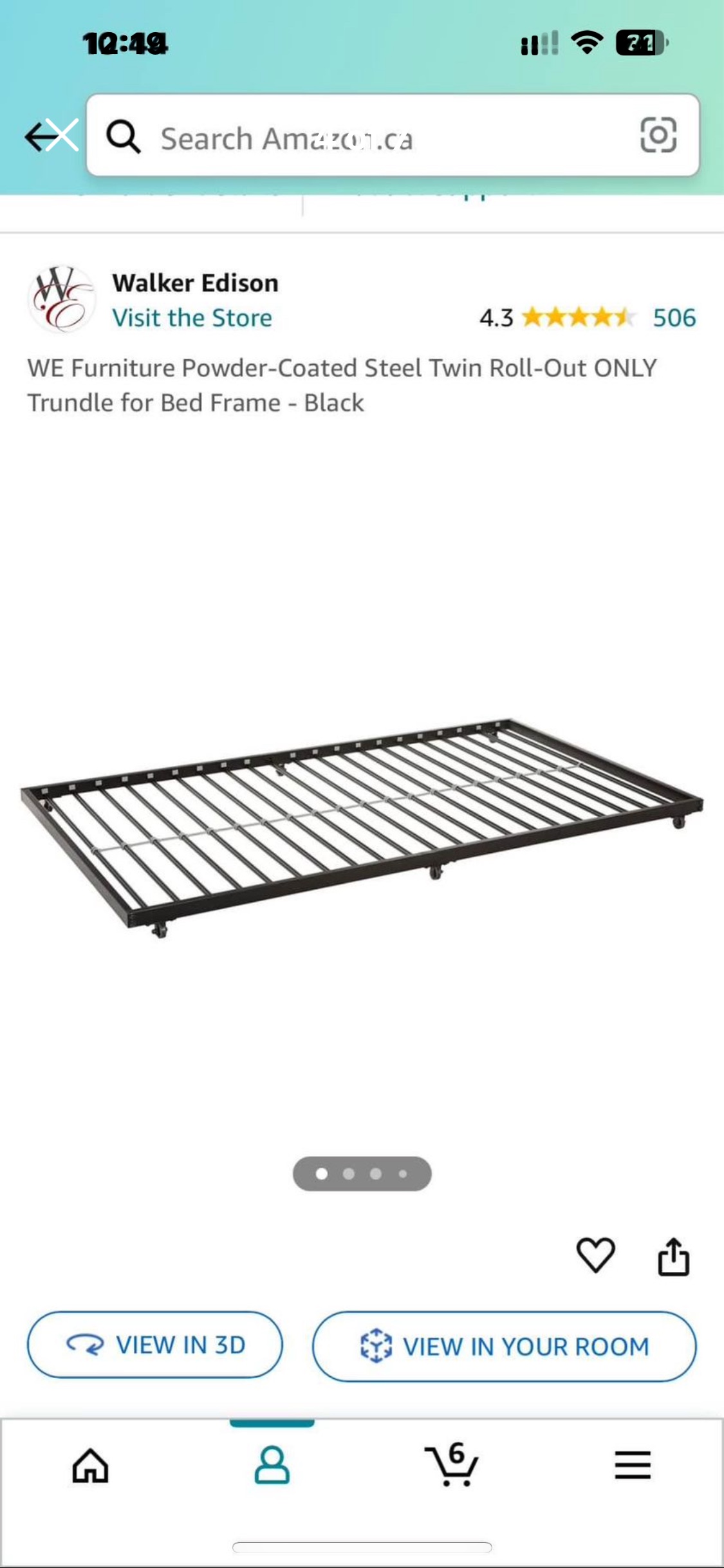 Trundle Metal Bed Frame - photo 4