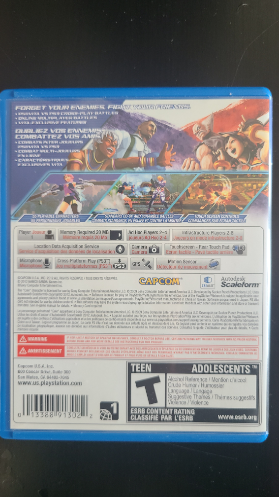 Street Fighter X Tekken (PSVita) image indicator(2)