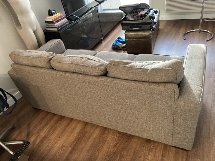 Grey/Tan sofa - photo 2