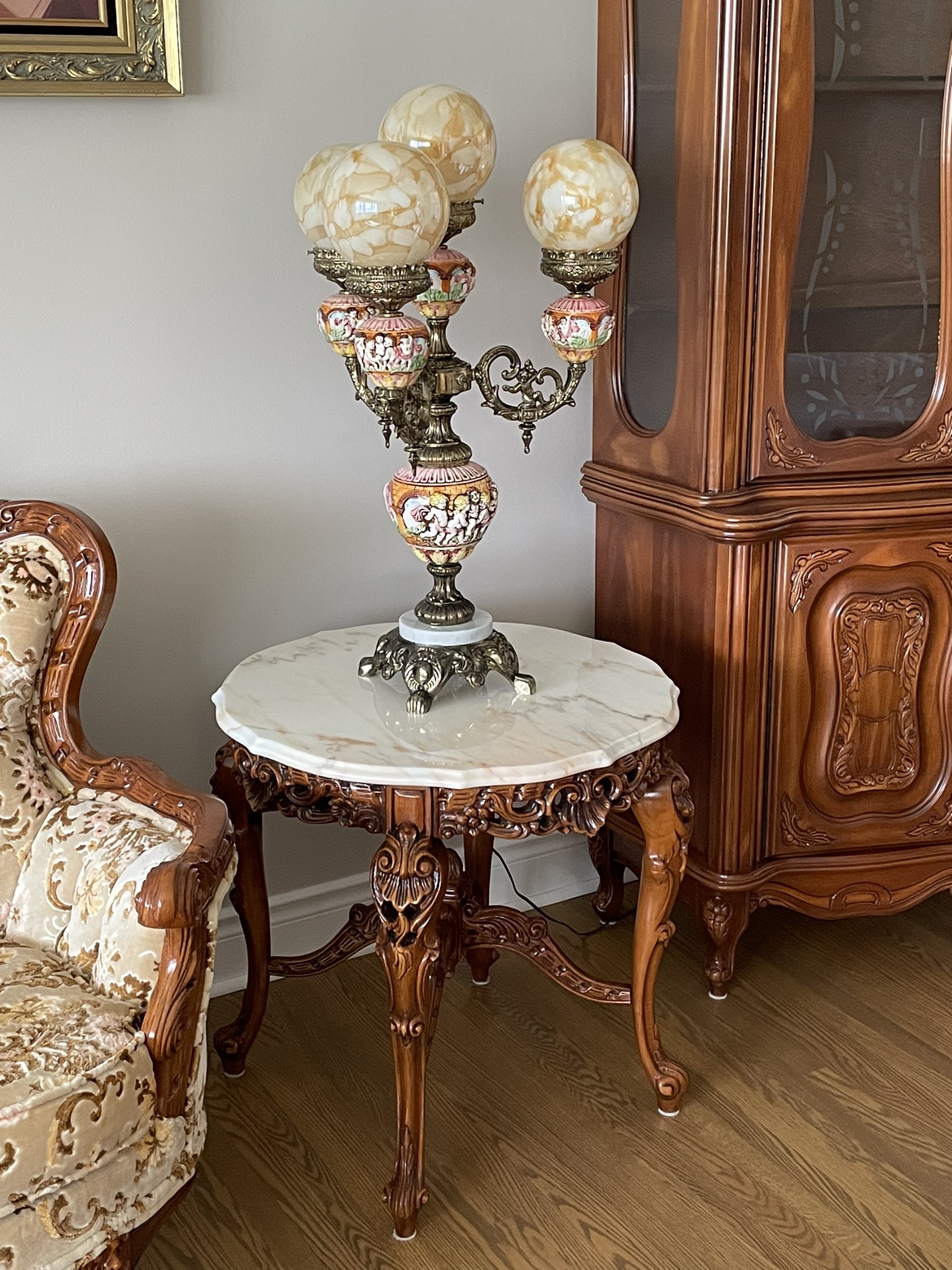 Vintage Solid wood living room set image indicator(3)