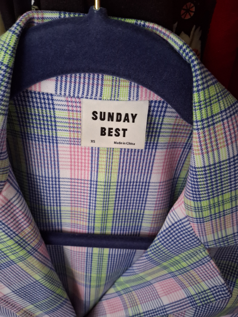 Sunday Best Plaid Cropped Shirt image indicator(2)