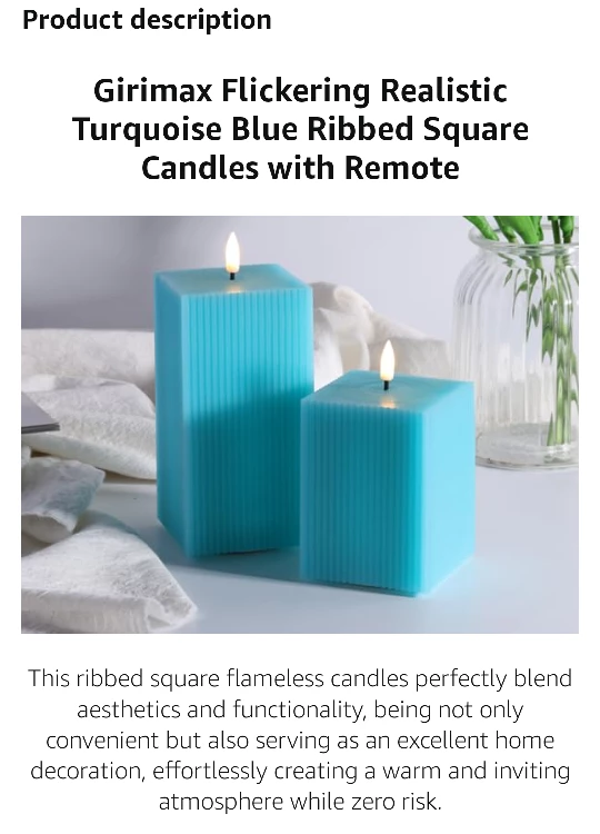 NEW!   LED Tealight Candles with Remote Control image indicator(4)