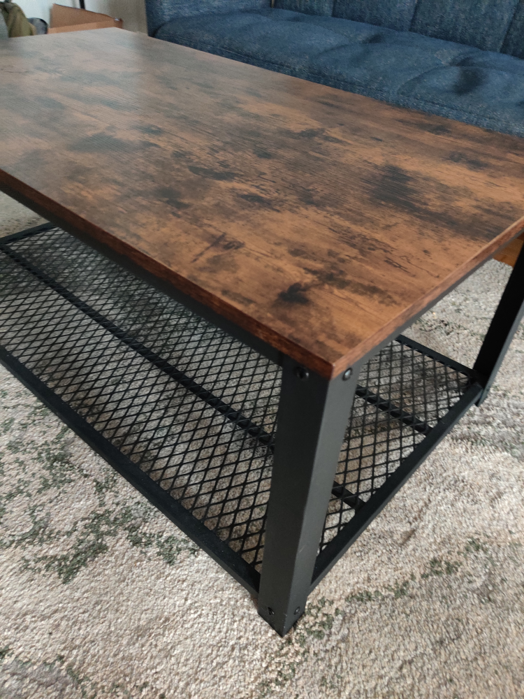 Wood Top Coffee Table - photo 3